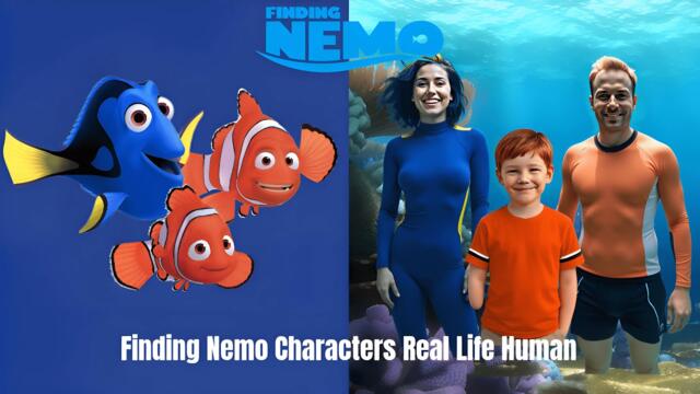 Finding Nemo AI Human Transformation | Part 1-5 Combined Video