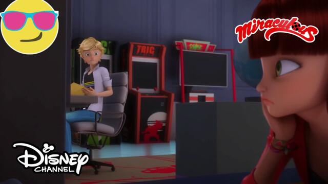 Маринет следи Ейдриън и Лайла | Мега-чудесата | Disney Channel Bulgaria