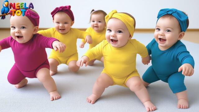 Jingle Bells 🎄 Kids & Toddlers Dance | Christmas Song 2025 | Baby Dance | Nursery Rhyme | Neela Tota