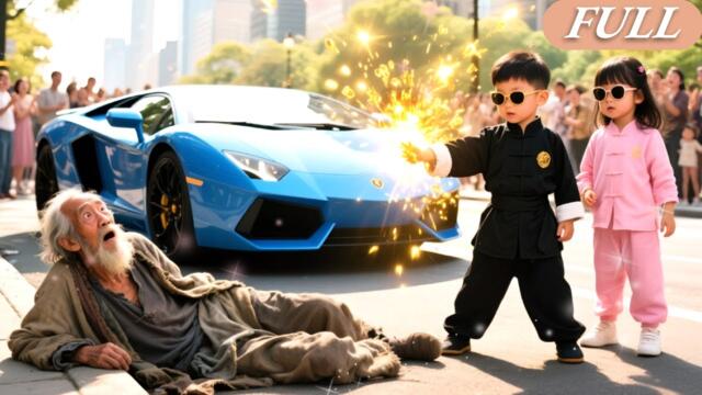 4-Year-Old Kung Fu Twins Rescued An Old Man, Who Turned Out To Be Their CEO Grandfather