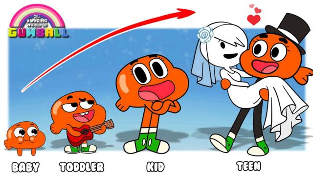 The Amazing World Of Gumball Growing Up Compilation | Go WOW