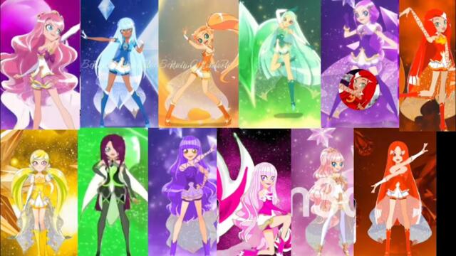 Lolirock Season 3 All Princesses Transformation