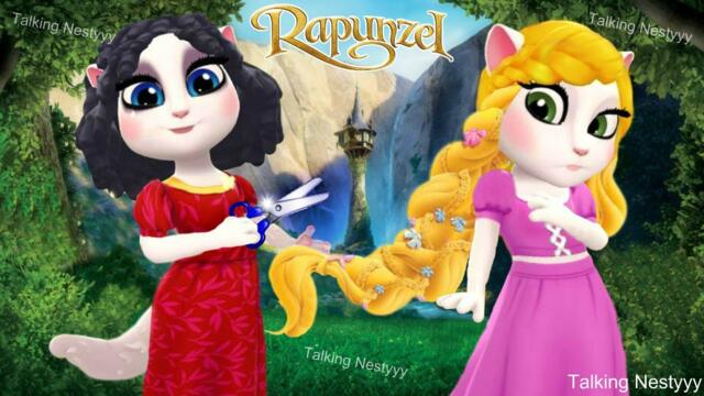 Disney Rapunzel and Mother Gothel | My Angela 2 | Cosplay