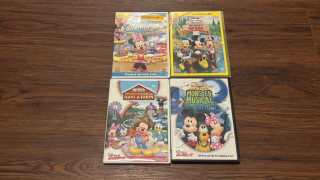 My Mickey Mouse Clubhouse 2010s DVD Collection September 2025 Edition