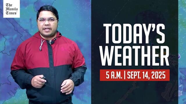Today's Weather, 5 A.M. | September 14, 2025