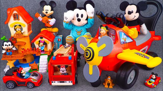Satisfying with Unboxing Disney Mickey Mouse Super Airplane Playset | Review Toys ASMR