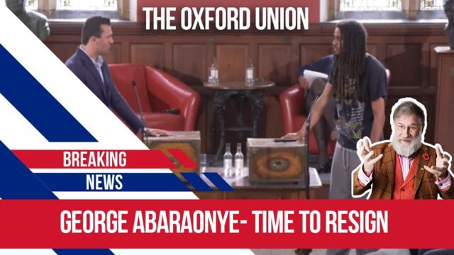The president elect of the Oxford Union must resign