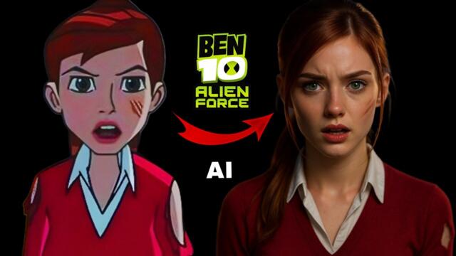 Ben 10 Alien Force Characters in Real Life : PART 1 (AI Reimagined)