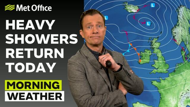 12/09/2025 - Less windy - Morning Weather Forecast UK – Met Office Weather