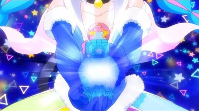 Pretty Cure Rainbow Splash (Comparison) Aries, Gemini, Virgo, Aquarius