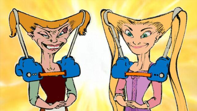 Cinderella's Secret Routine Leaked! | She Joins Rapunzel’s Workout Movement