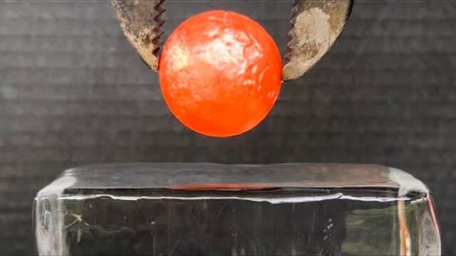 Red Hot Balls Vs ice 🧊 (Compilation)- 2