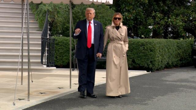 President Trump Gaggles with Press Before Departing the White House, Sep. 16, 2025