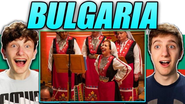 Americans React to You've Never Heard A Choir Like This Before! (Bulgarian Choir)