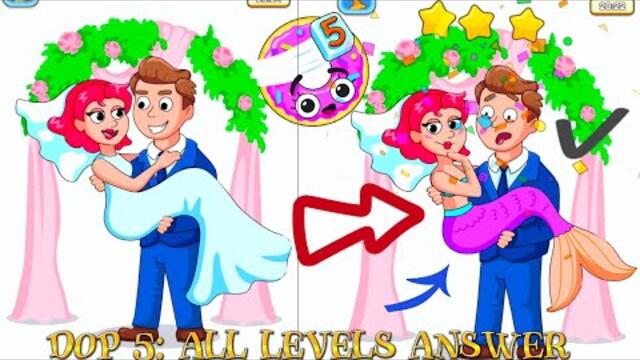 Dop 5:Delete one part All Levels walkthrough 143-200 All Answers