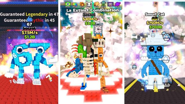 ROBLOX i Get Every New Extinct Brainrot - Steal a Brainrot - Tung Tung Tung Sahur