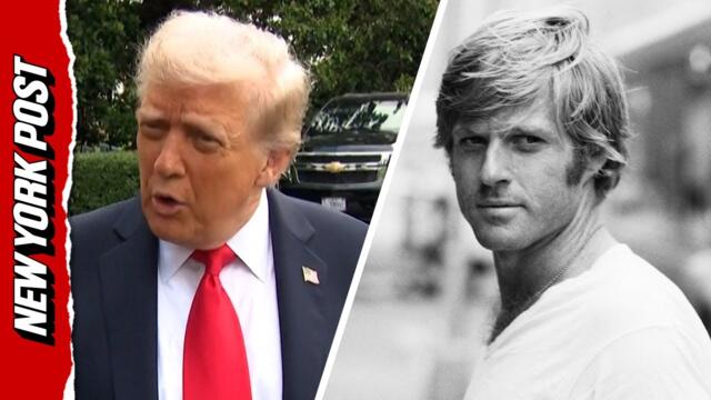Here's What President Trump had to Say About Robert Redford