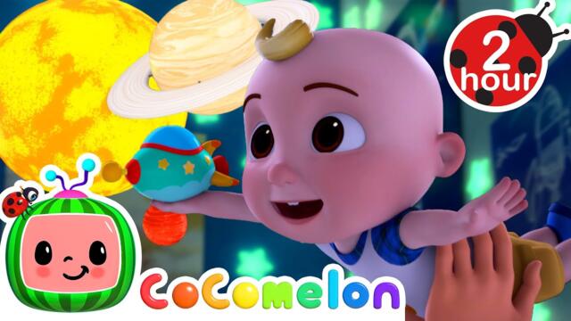 JJ's Rocketship Song! | Learning Space & Planets | 2 HOURS of CoComelon Kids Songs & Nursery Rhymes
