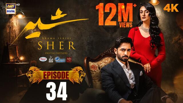 Sher Episode 34 | Danish Taimoor | Sarah Khan | 17 Sep 2025 [ENG SUB] | ARY Digital Drama