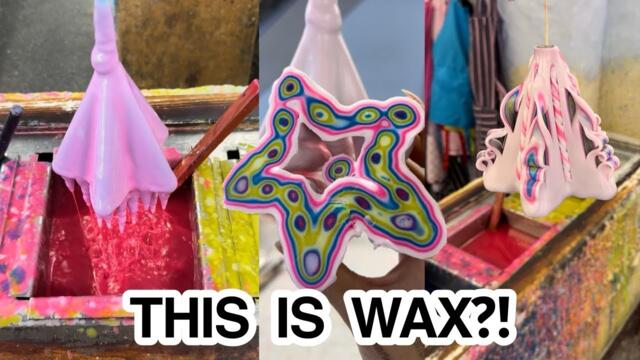 Oddly Satisfying Candle Making