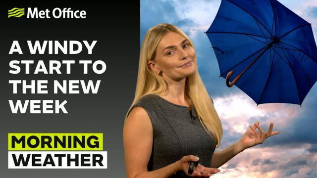 15/09/2025 - Wet and windy - Morning Weather Forecast UK – Met Office Weather