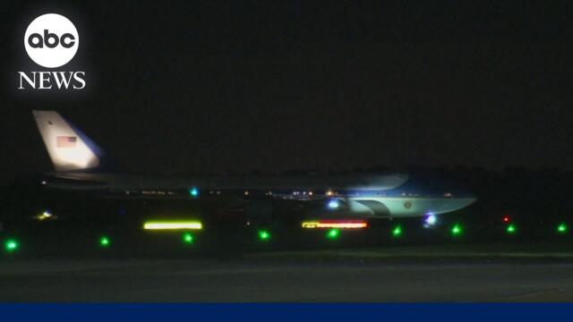 President Trump arrives in London for second state visit