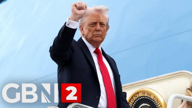 WATCH: US President Donald Trump and the First Lady arrive in the UK