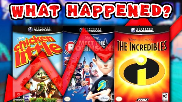 Why did Disney stop making videogames based on movies?