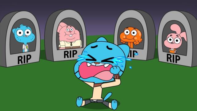 Please Wake Up Everyone - Don't Leave Gumball - The Amazing World of Gumball Funny Animation