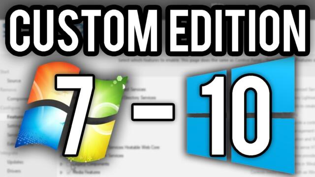 How to Make an Unofficial Windows 7-10 Version - NTLite Tutorial & Demo
