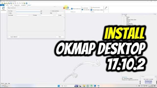 Install OkMap Desktop 17.10.2