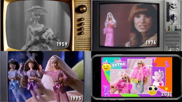 8 Barbie Commercials from 8 Different Decades (1959-Present)