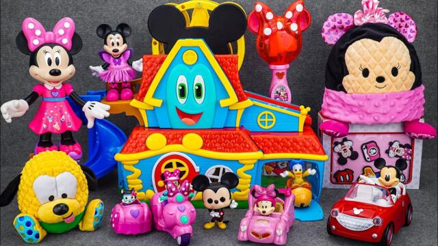 Satisfying with Unboxing Disney Junior Mickey Mouse Jumbo Fun House Playset | Review Toys ASMR