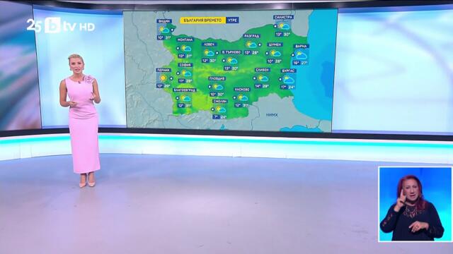 bTV Времето (22.09.2025 г. – централна емисия)