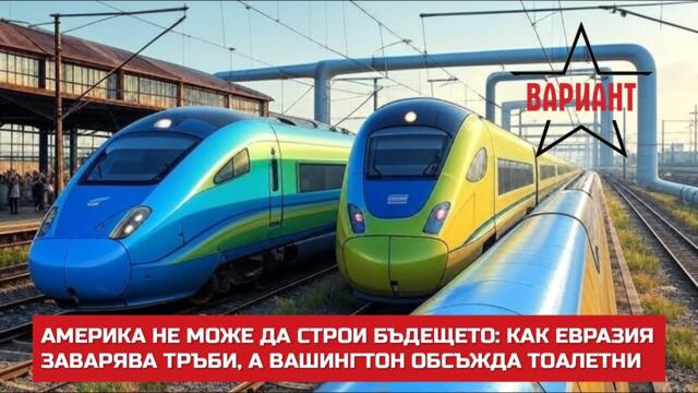 АМЕРИКА НЕ МОЖЕ ДА СТРОИ БЪДЕЩЕТО: КАК ЕВРАЗИЯ ЗАВАРЯВА ТРЪБИ, А ВАШИНГТОН ОБСЪЖДА ТОАЛЕТНИ,  #642