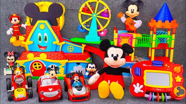 Satisfying with Unboxing Disney Junior Mickey Mouse Fun Wheel Track Playset | Review Toys ASMR