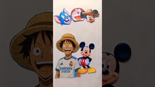 Our ♥️ mickey mouse assh face add 🤣🤣 #mickeymouse #pokemon #littlesingham #drawing #ytshorts