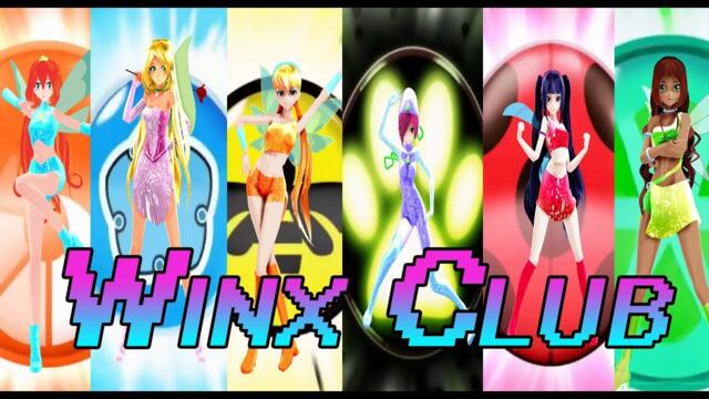 [MMD | Winx Club | Miraculous Ladybug] Magic Transformation [ Miraculous Ladybug version]