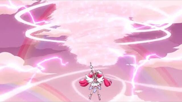 {HQ} KiraKira☆Pretty Cure A La Mode| The Cures Cook Up The Mille-Feuille! (Attack SFX)