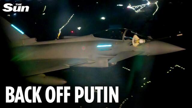 On board with the RAF as it hunts Russian drones & fighter jets on NATO’s Eastern flank