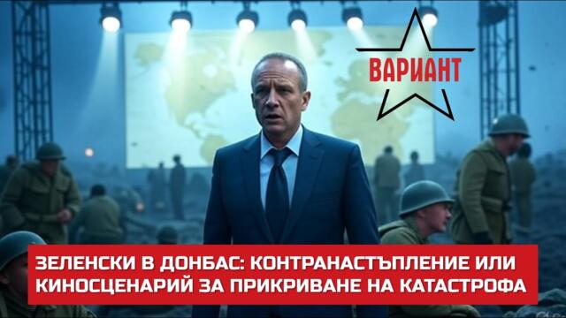 ЗЕЛЕНСКИ В ДОНБАС: КОНТРАНАСТЪПЛЕНИЕ ИЛИ КИНОСЦЕНАРИЙ ЗА ПРИКРИВАНЕ НА КАТАСТРОФА,  Вариант #644