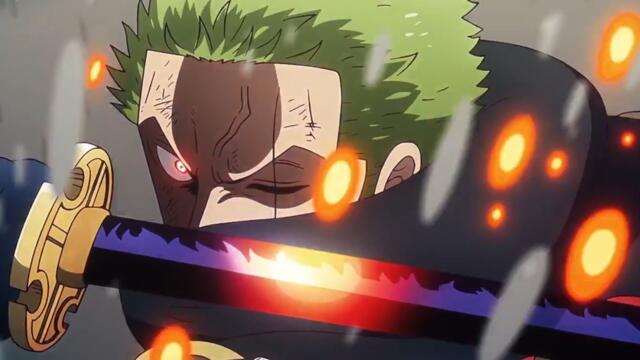 Zoro defeats awakened Lucci (English Sub)