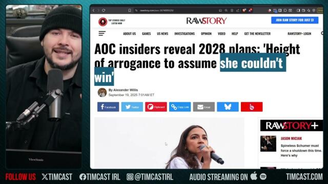 AOC Prepares 2028 Run For President | Tim Pool