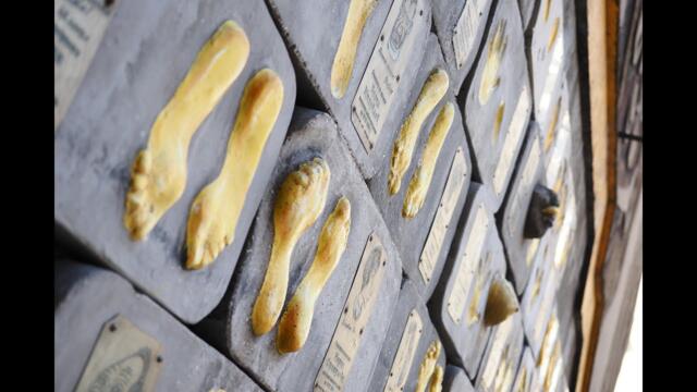 Стената на славата в София – закачка с Алеята на славата в Холивуд