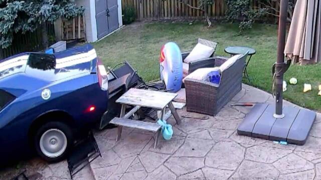 Suspected Drunk Driver Crashes Into Home Just Feet Away From Family