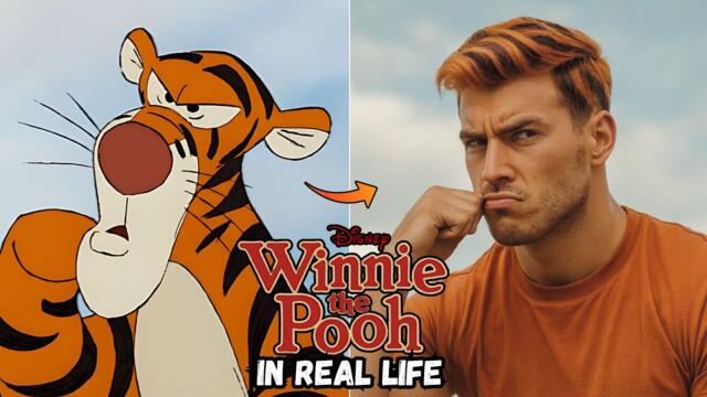 🐻 Winnie the Pooh in REAL LIFE | AI Comparison with Disney Original Cartoon Scenes