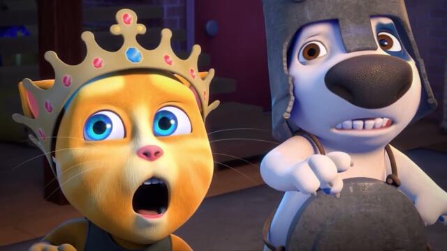 НОВОЕ! Говорящий Том - 21 СЕРИЯ: Крепость из одеял -  Мультики для детей