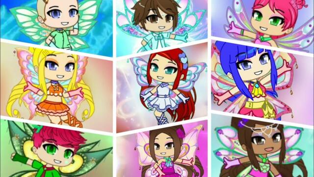 ✨Spix Club -Transformação Enchantix (Completa) 🦋✨ Gacha Club