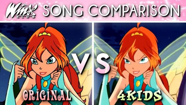 Winx Club ORIGINAL vs 4KIDS | Song Comparison! (Seasons 1 to 3)