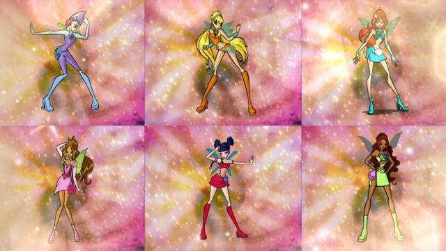 Winx Club 1-3 OST - Charmix Theme 2 (Hero Theme, Rock Version)